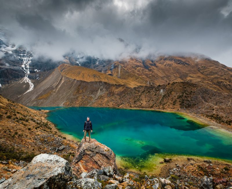 Humantay glacier La Laguna Humantay